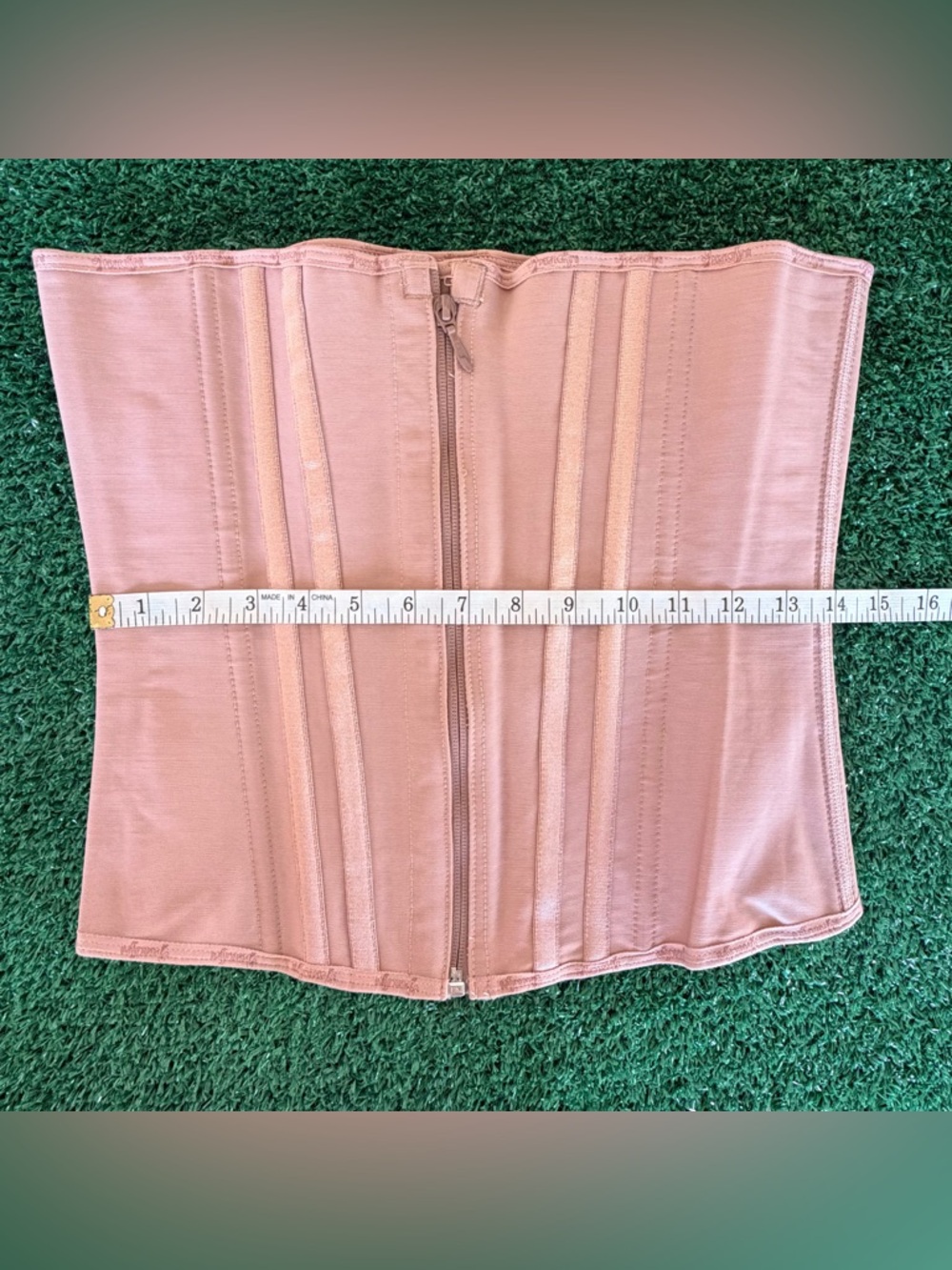 Waist Trainer Corset with Front Zipper XL